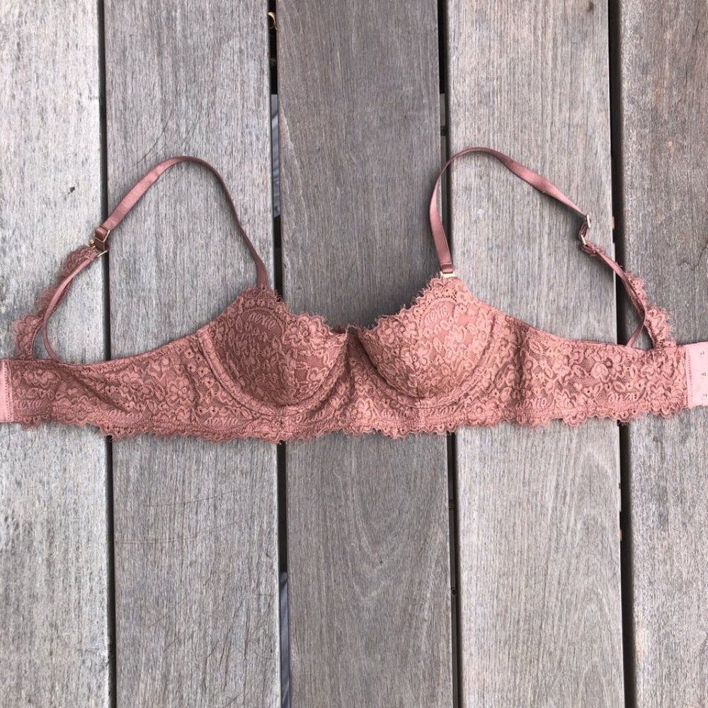 Aerie Push-up Bralette - dusty rose - 32A